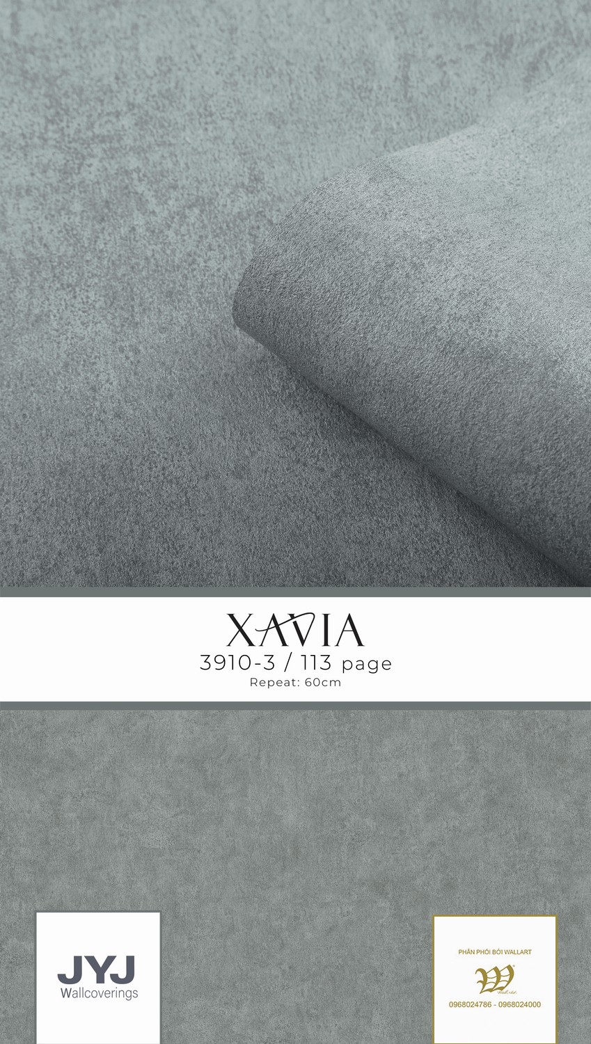 Giấy dán tường bê tông/ xi măng Xavia 3910-3